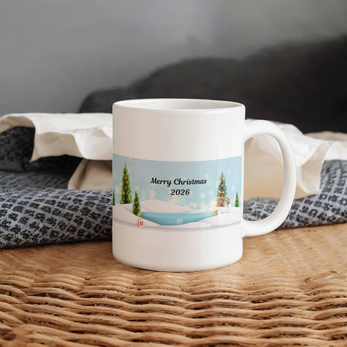 Winter Scene Ceramic Mug