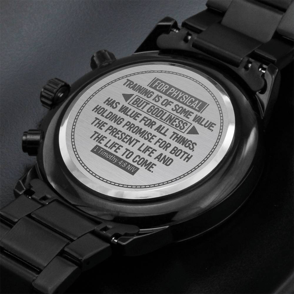 Godliness Has Value for All Things (1 Timothy 48) – Men's Watch