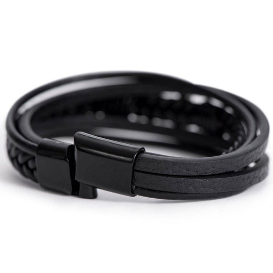 To My Son - Cross Bracelet
