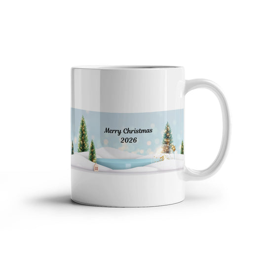 Winter Scene Ceramic Mug