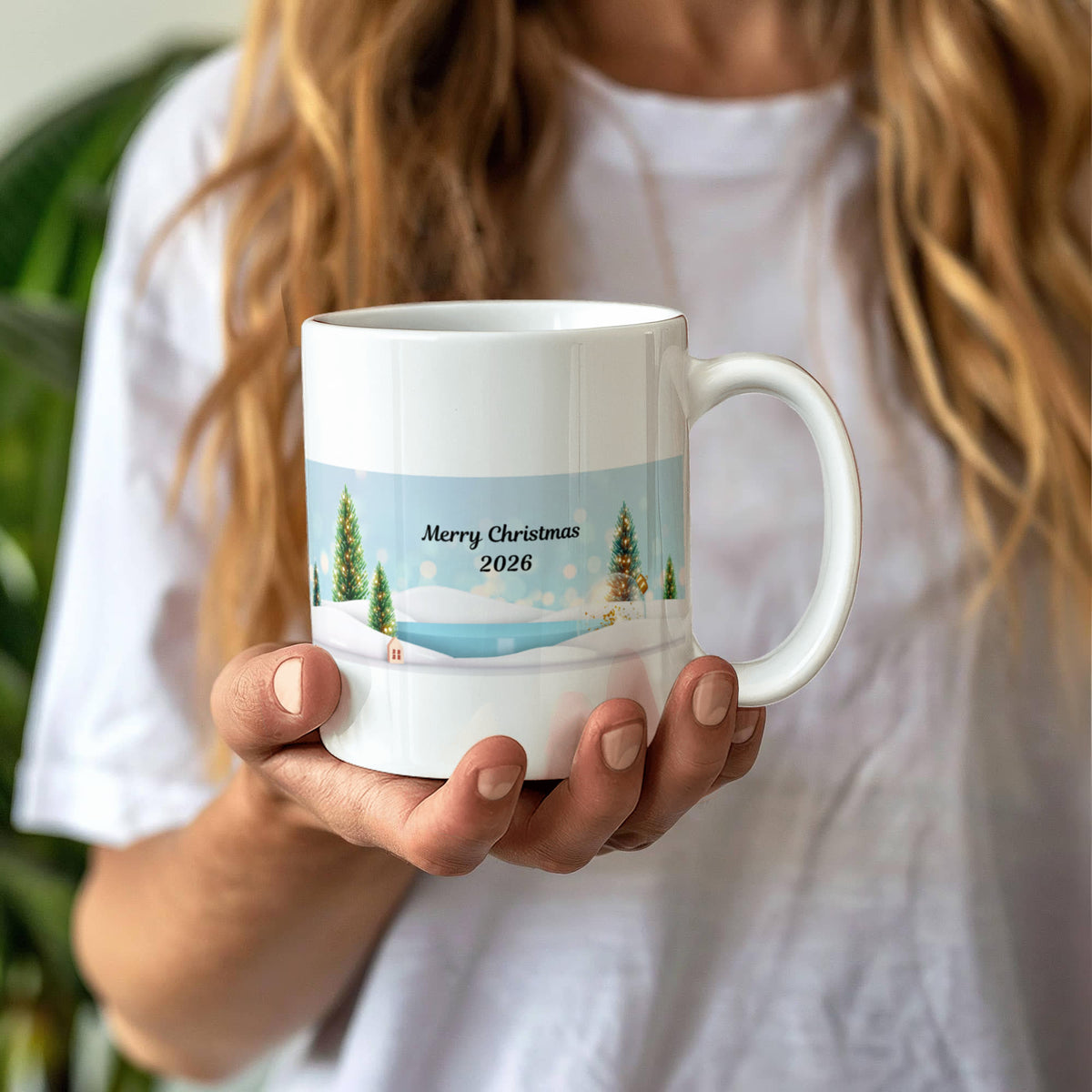 Winter Scene Ceramic Mug