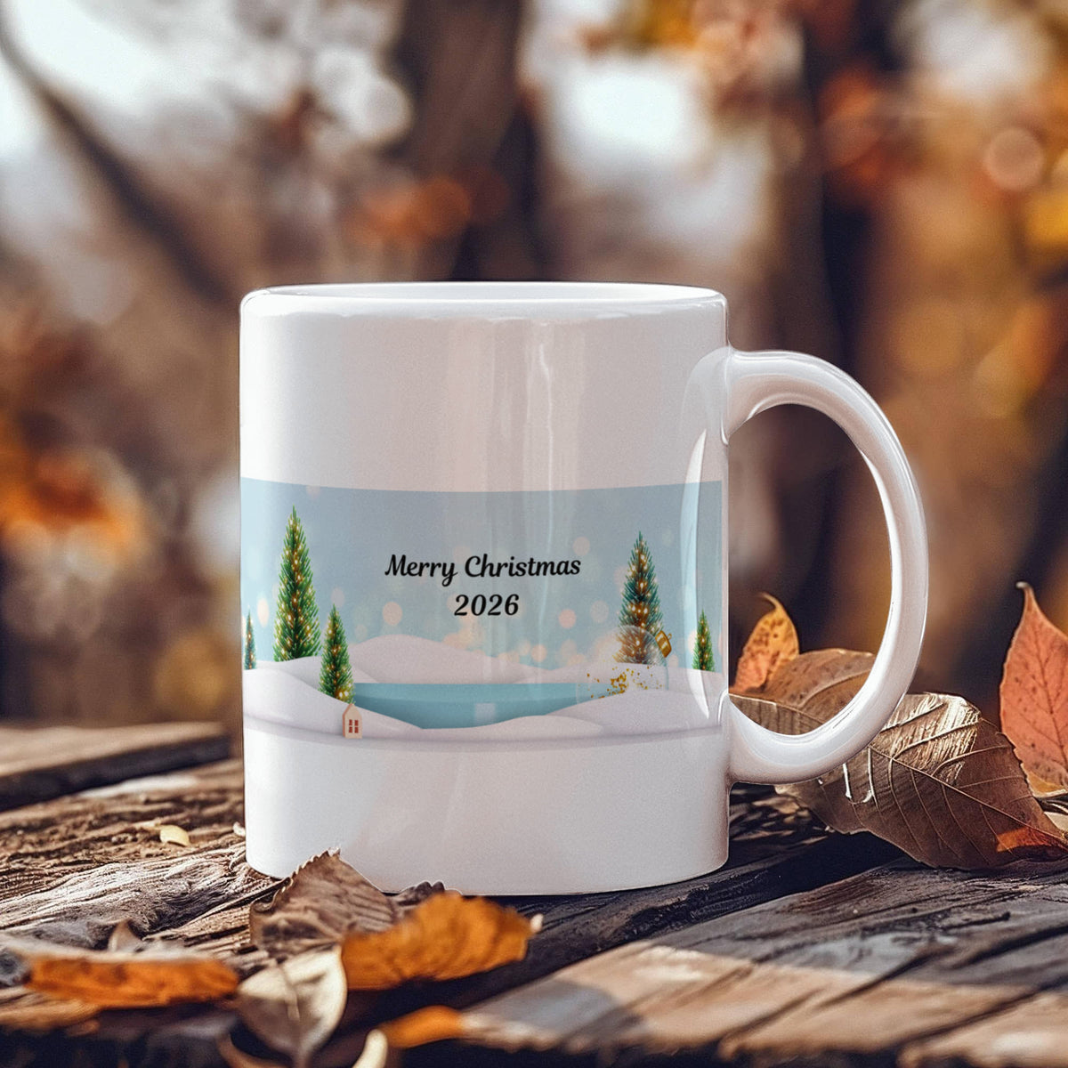 Winter Scene Ceramic Mug